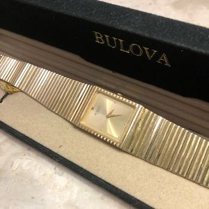 Gold Bulova Watch